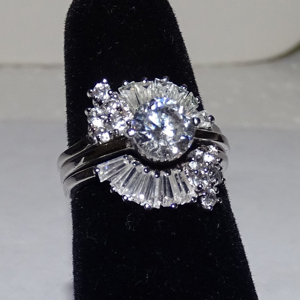 SOLITAIRE CZ  SET BALLERINA CZ'S JACKET